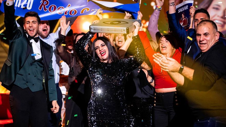 Rocío gana 'GH 20', la edición más fugaz de la historia en Telecinco, en un adiós agridulce para los fieles al formato