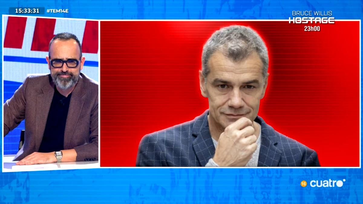 El dardo de 'Todo es mentira' a Toni Cantó por su cumpleaños: "¿Qué le regalas a quien cambia tanto de gustos?"