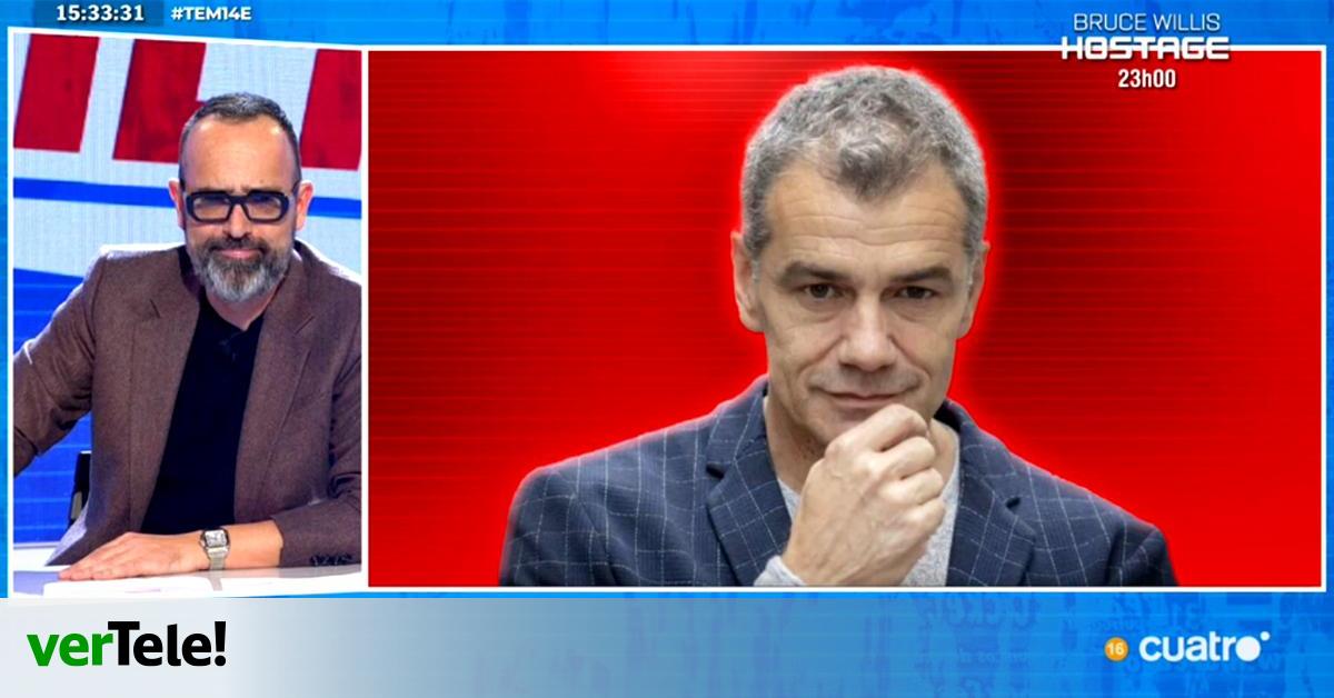 El dardo de  Todo es mentira  a Toni Cantó por su cumpleaños:  ¿Qué le regalas a quien cambia tanto de gustos? 