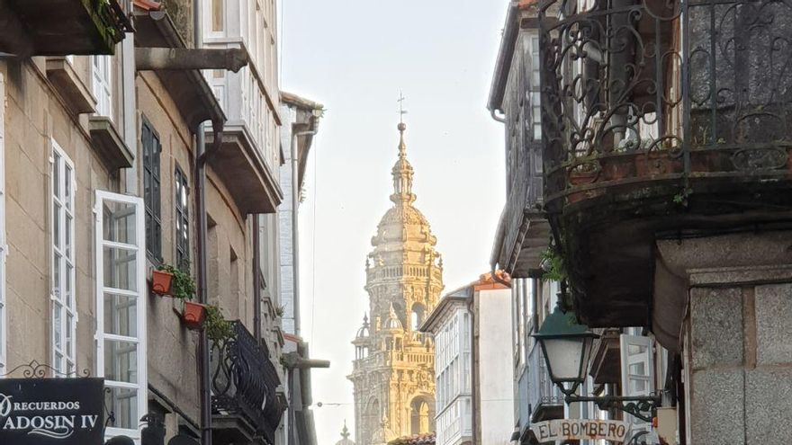 La principal calle de vinos de Santiago, cerrada durante un mes