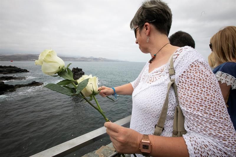 Homenaje en Gran Canaria en el décimo aniversario de la tragedia de Spanair