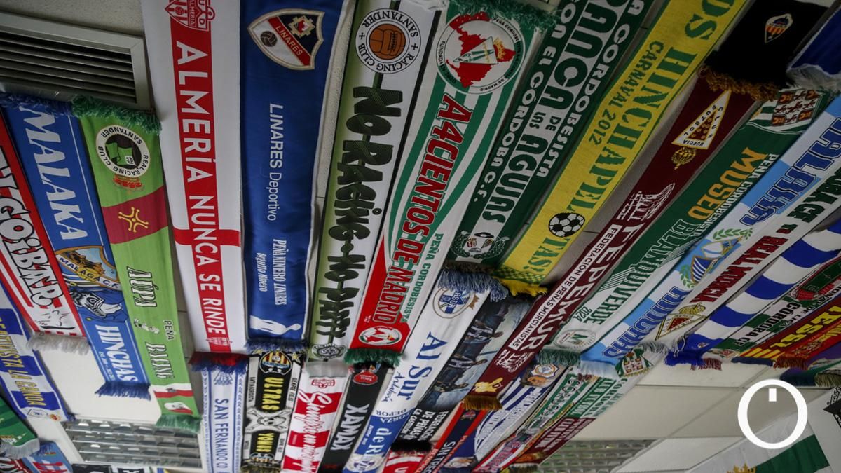 Hermanamiento entre aficionados del Córdoba CF y el Real Betis en la Peña 'Las Leyendas del Córdoba CF'