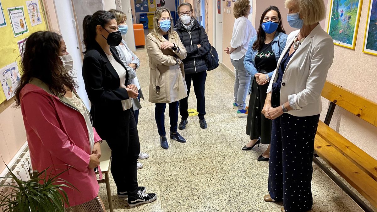 La consejera de Educación, Marina Lombó
