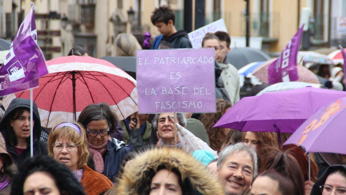 Manifestación del 8M en Toledo.
