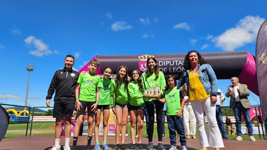 La Diputación clausura en Bembibre el programa de Juegos Escolares, que cierra temporada con casi 6.000 participantes