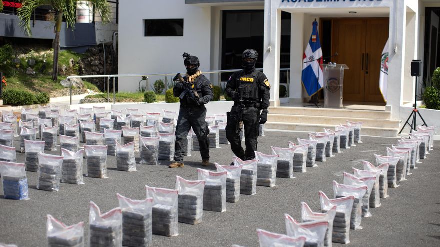 Incautan 1,5 toneladas de cocaína en el suroeste de la República Dominicana