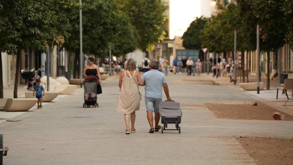 Finaliza la peatonalización de La Viñuela