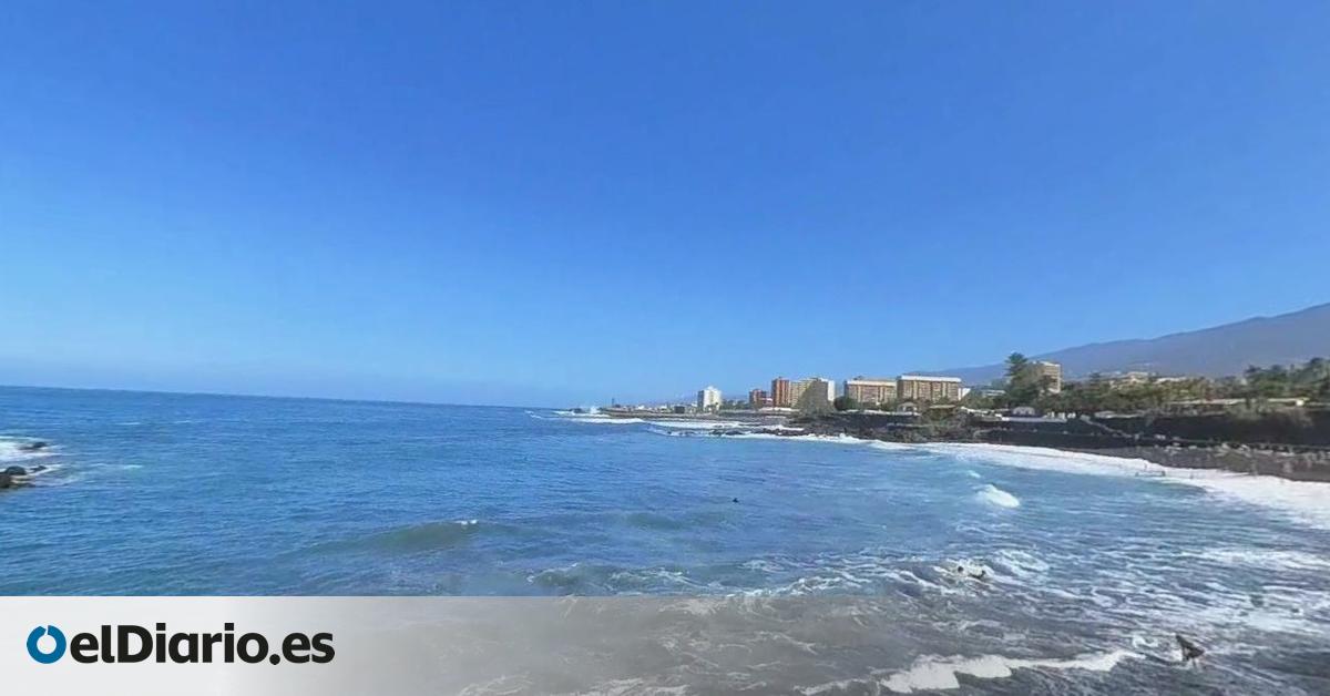 Muere un bañista tras ser rescatado del mar en Puerto de la Cruz