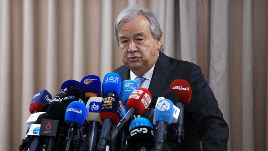 Guterres ve "inaceptable" la decisión israelí de no permitir a la UNRWA en el norte de Gaza