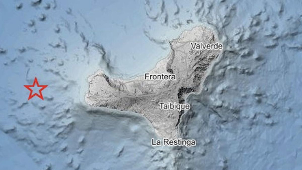 Registrados tres terremotos en la isla de El Hierro, el mayor, de magnitud 2,9