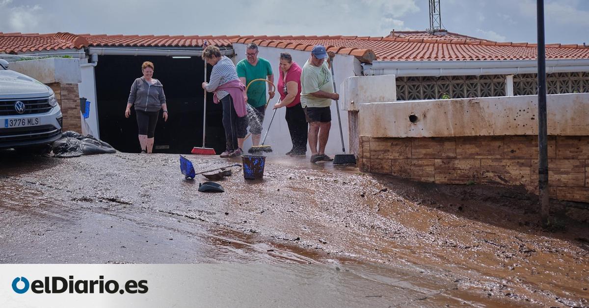 El Cabildo de Tenerife cifra en 33,3 millones los daños de la borrasca Therese