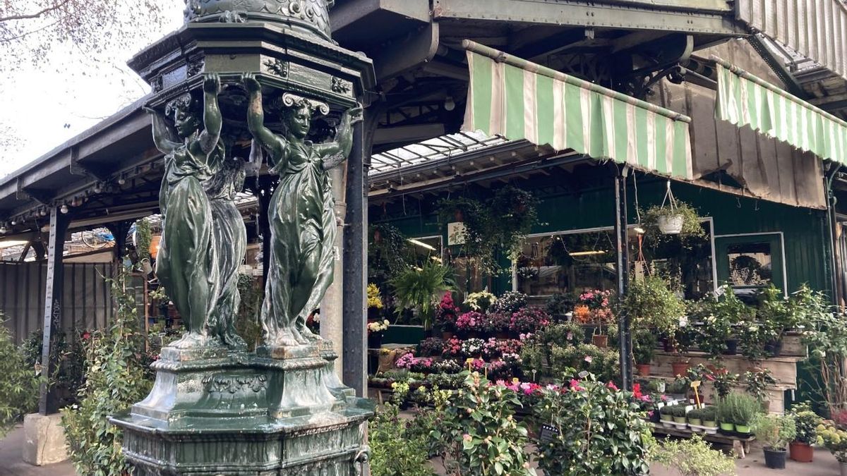 El mercado de las flores parisino que es un paseo imprescindible en primavera