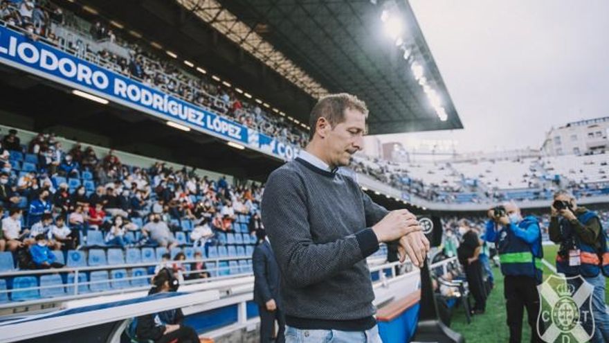 Luis Miguel Ramis cumplirá el próximo domingo 50 partidos con el CD Tenerife