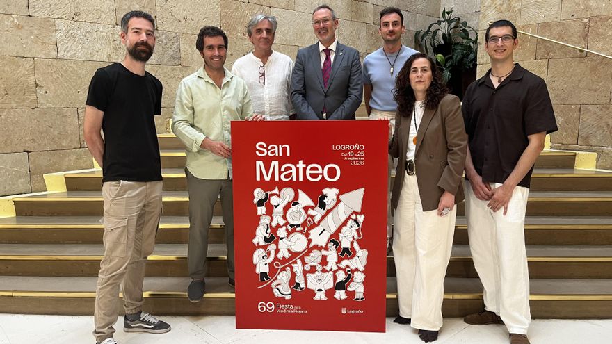 Ya hay cartel para las fiestas de San Mateo de Logroño