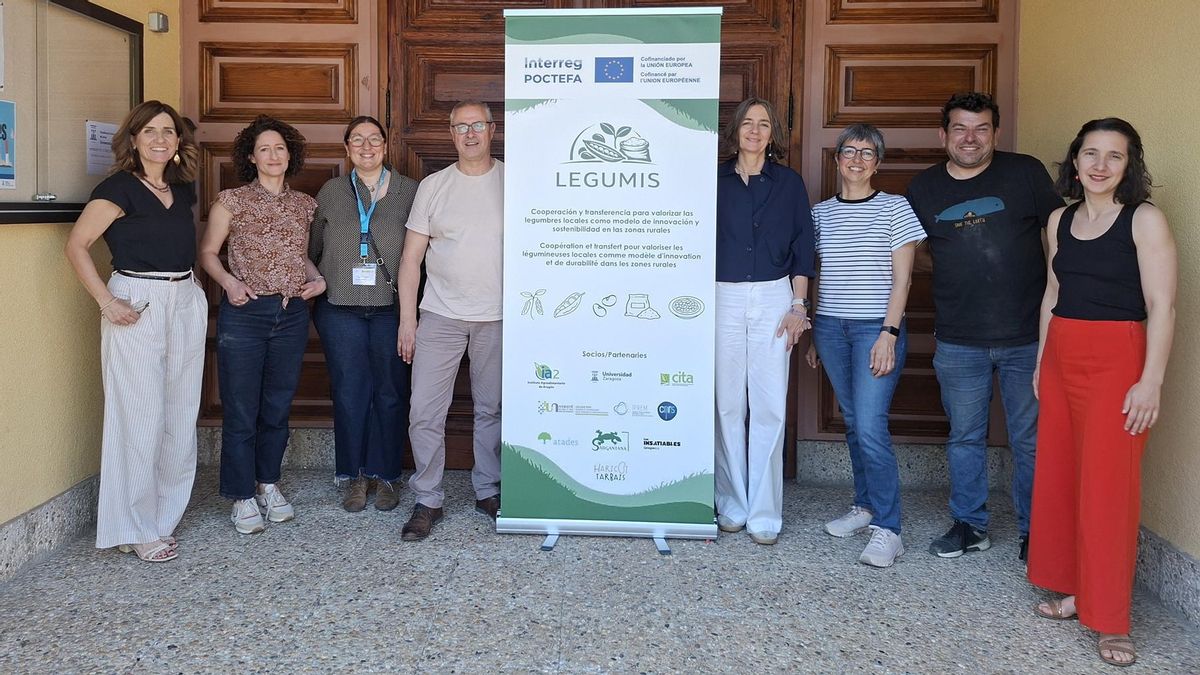 Un proyecto transfronterizo en el que participa Aragón aspira a revalorizar las legumbres locales y favorecer la inclusión