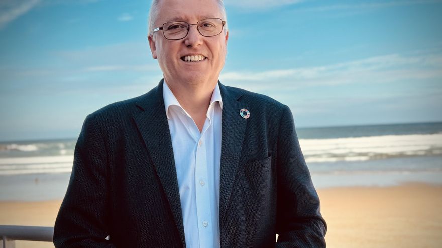 José Ignacio Asensio, líder del PSE-EE en Gipuzkoa: "Hay un cierto distanciamiento y un cierto enfriamiento con el PNV"