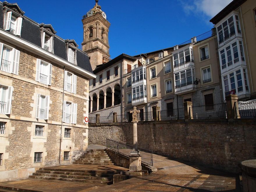 Casco histórico de Vitoria.