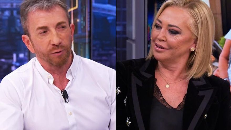 El corte de Belén Esteban a Pablo Motos en su visita a 'El Hormiguero', al que llegó con una petición: "Que no hable de ella"