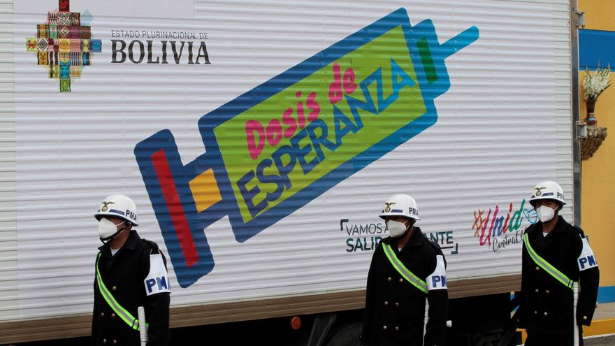 Bolivia apunta al "capitalismo" por la falta de vacunas contra la covid-19