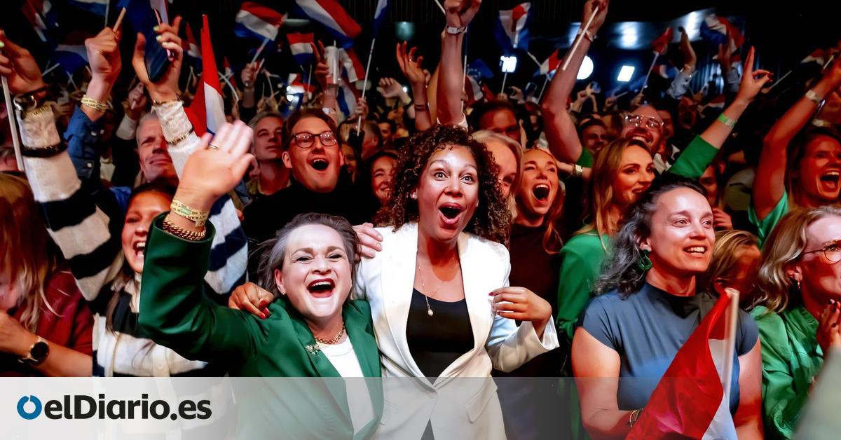 첫 번째 여론조사에 따르면 네덜란드에서는 사회당이 극우에 비해 약간 우위를 점하고 있습니다. 첫 번째 여론조사에 따르면 네덜란드에서는 사회당이 극우에 비해 약간 우위를 점하고 있습니다.