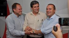 PSOE, LPGC Puede y Nueva Canarias terminan las negociaciones en Las Palmas de Gran Canaria