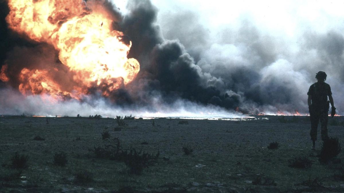 La retirada militar dejó un rastro que arrasó el terreno