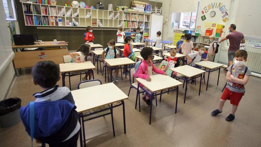 Los profesores dudan de que los grupos burbuja vayan a proteger de los contagios: