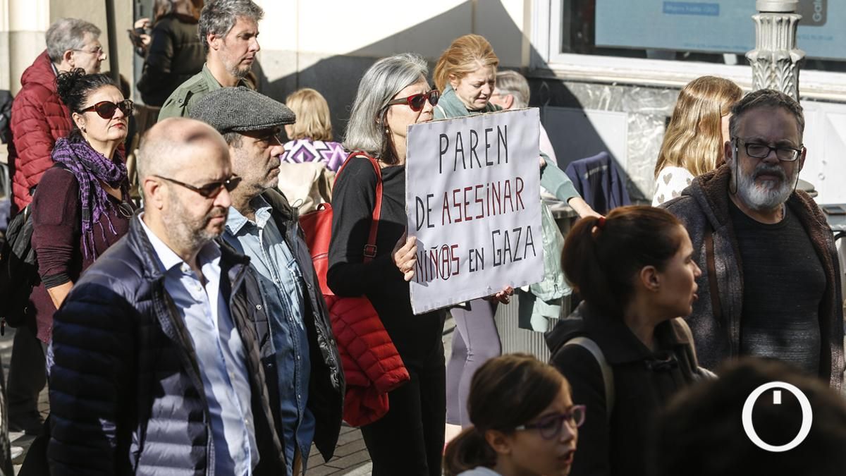 Manifestación en apoyo a Palestina