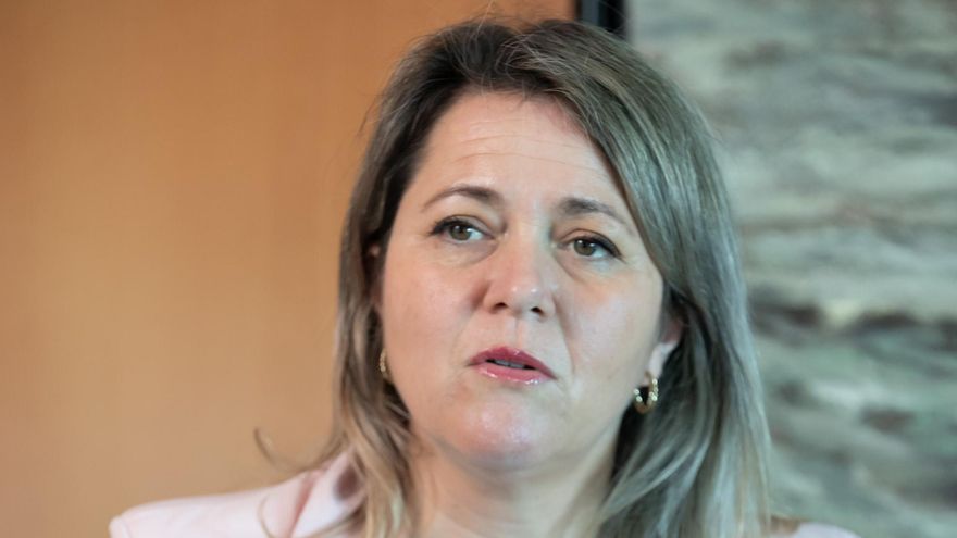 Alicia Vanoostende, consejera de Agricultura, Pesca y Alimentación del Gobierno de Canarias.