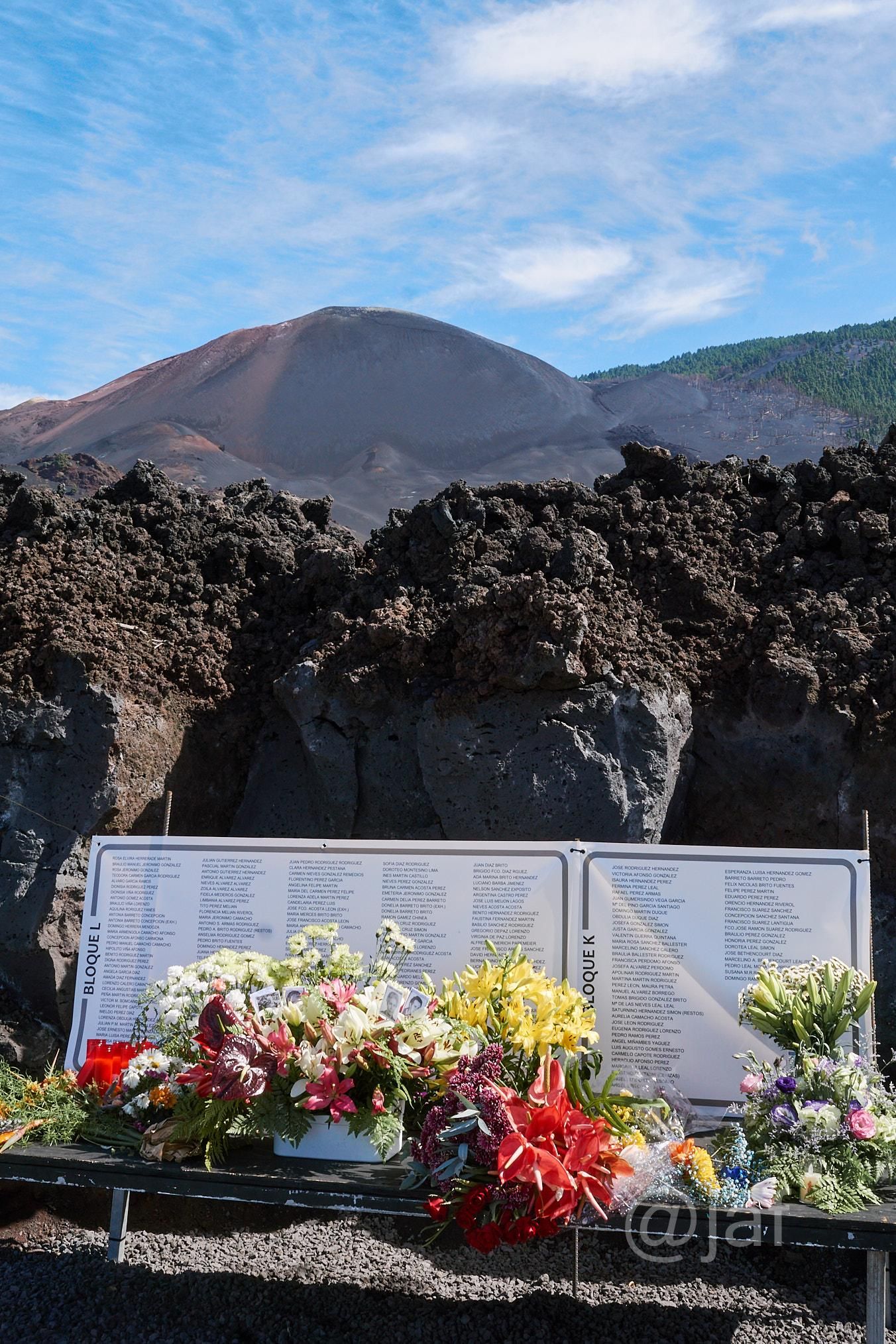 Cementerio de Los Ángeles, en Las Manchas (Los Llanos de Aridane) que, en parte, fue sepultado por la lava del volcán Tajogaite.