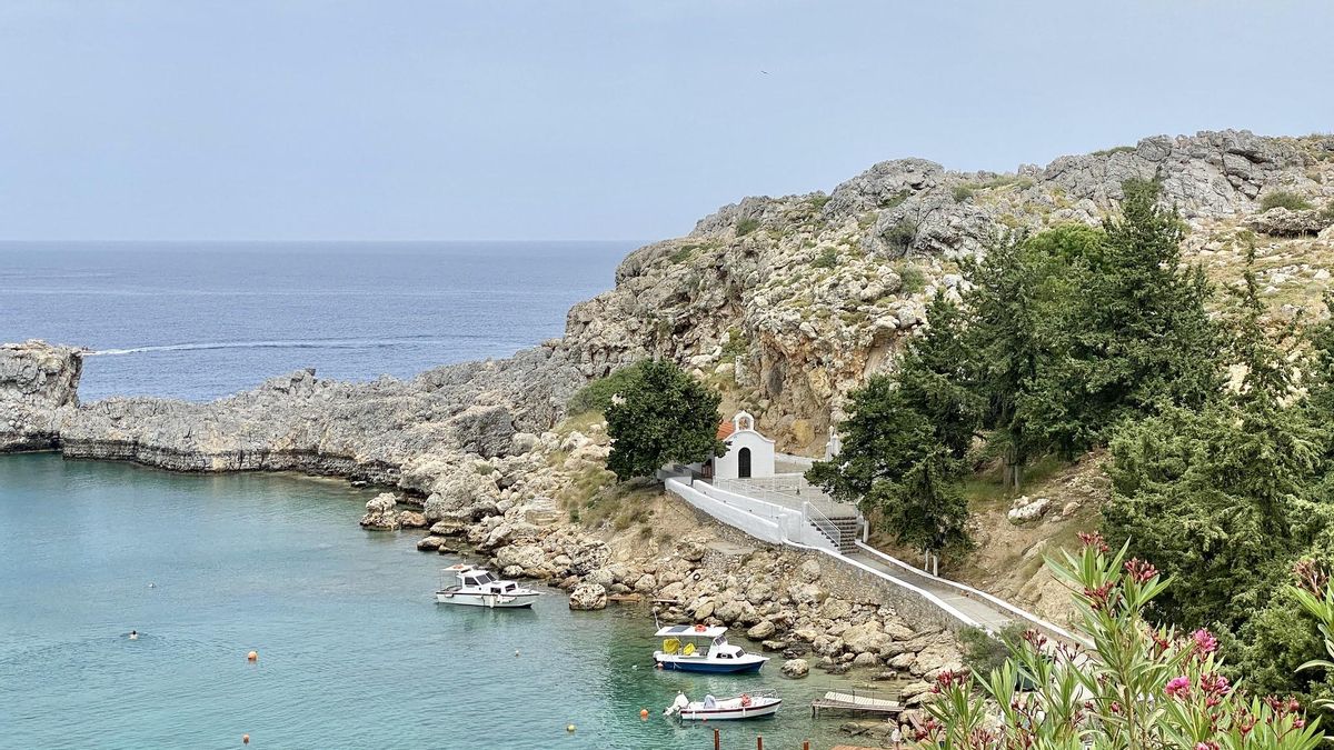 Capilla de San Pablo, en Lindos.