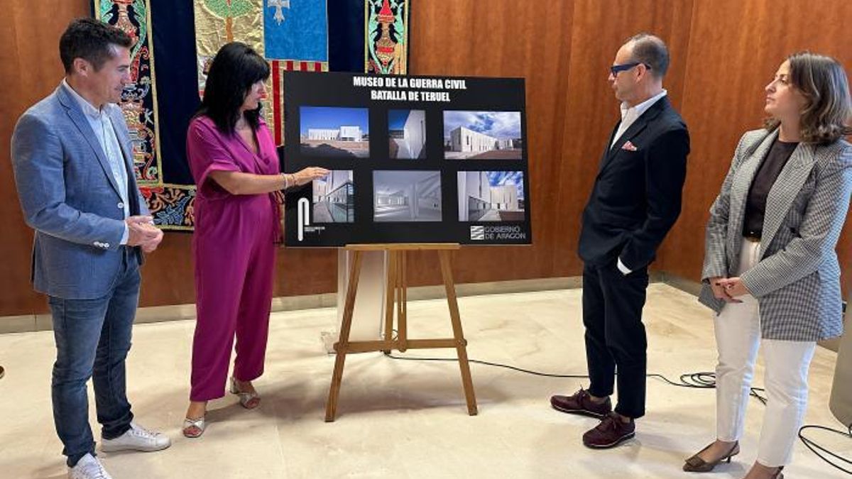 Los directores generales del PP informaron en septiembre de 2025 del proyecto del Museo de la Guerra Civil Batalla de Teruel.
