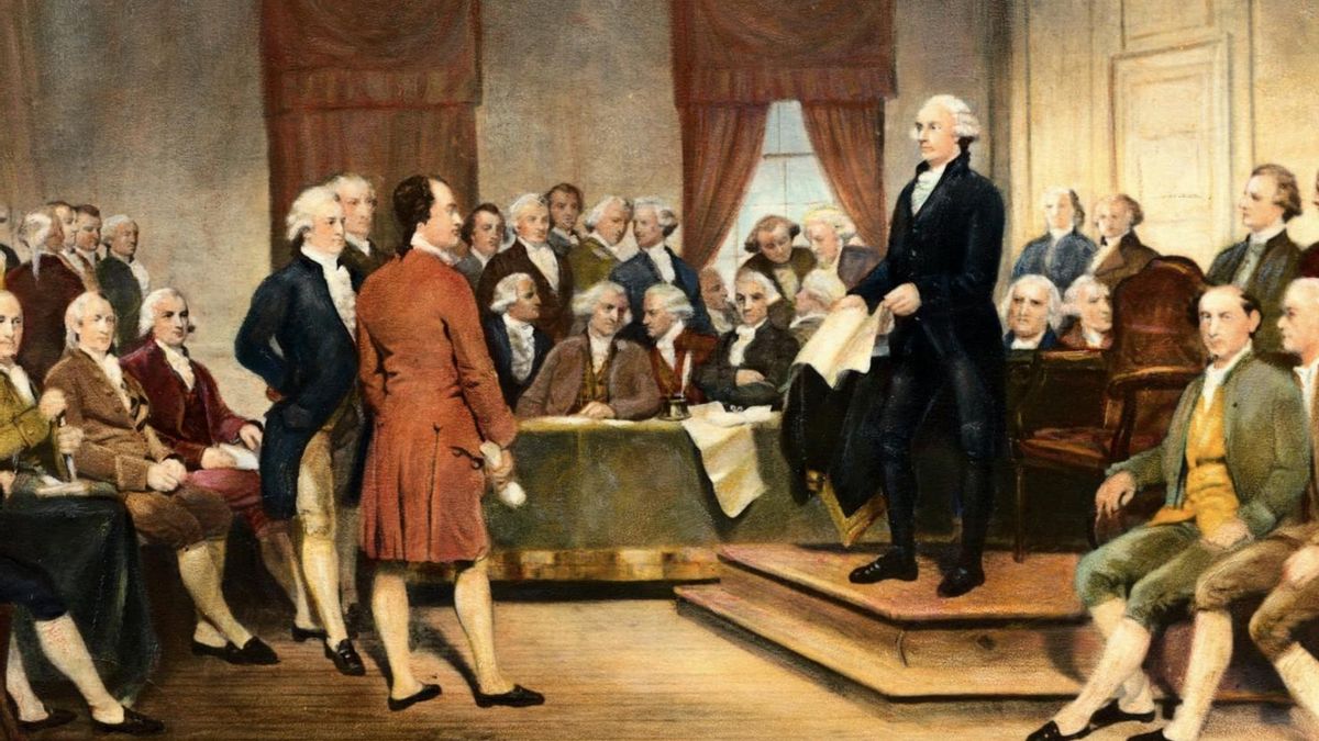 El Archivo Nacional de EEUU expone por primera vez la Constitución completa con su rara quinta página firmada por George Washington