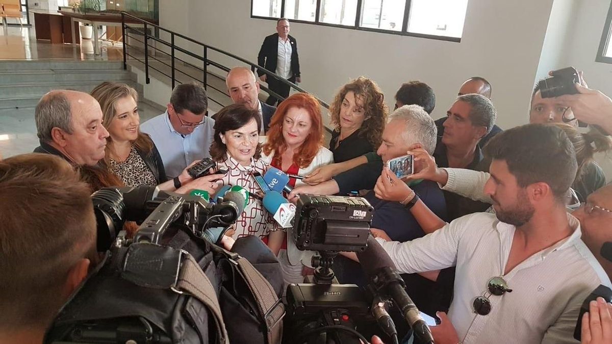 Carmen Calvo: "Cuando se pierde la mesura se pierde lo más importante en política, el apoyo de los ciudadanos"