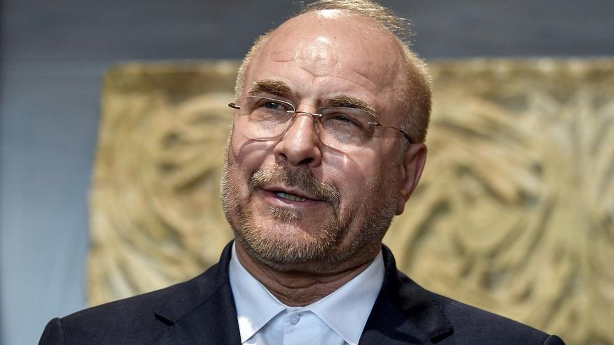 Mohamad Baqer Qalibaf, líder de la delegación iraní que se reúne este sábado con representantes de Estados Unidos en Islamabad