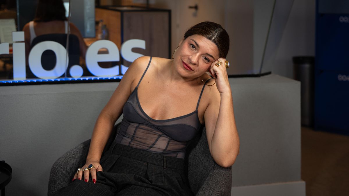 Nerea López de las Heras, en la redacción de elDiario.es