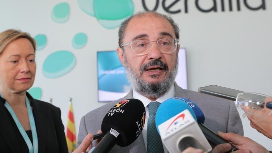 Javier Lambán y Marta Gastón