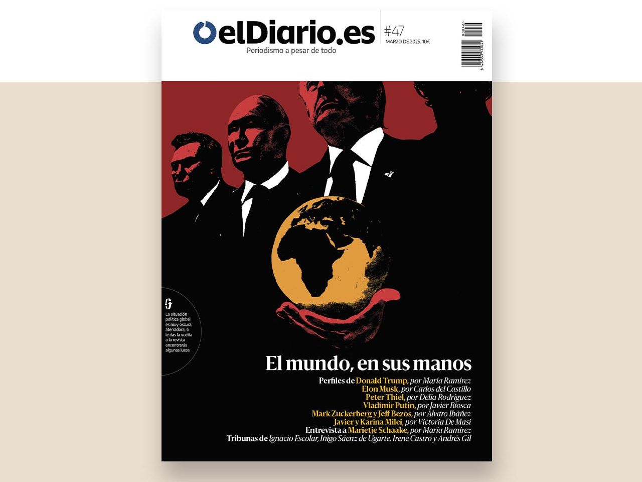 El mundo, en sus manos