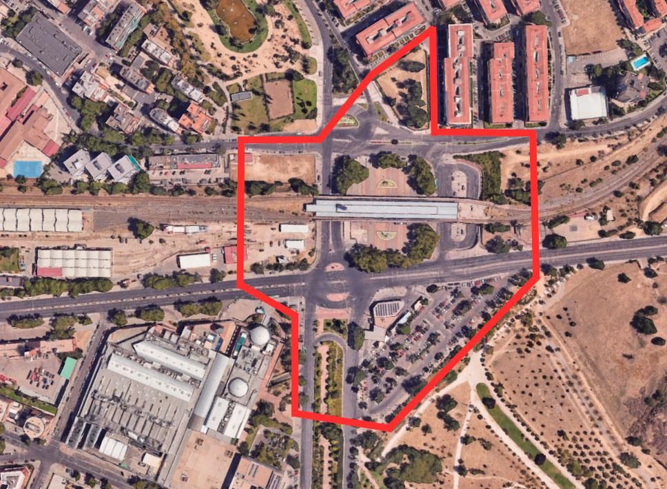 Zona de Aluche para el concurso de ideas 'Sueña Madrid 2025'