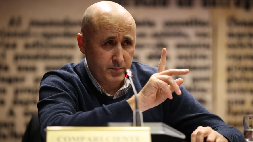 El presidente de la Conferencia Hidrográfica del Júcar (CHJ), Miguel Polo Cebellán, comparece ante la Comisión de Investigación sobre la dana, en el Senado