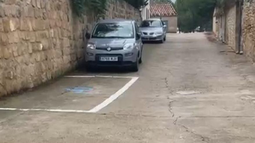 Plaza movilidad reducida