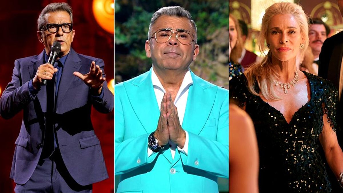 Buenafuente en 'Futuro imperfecto', Jorge Javier Vázquez en 'Supervivientes', y Belén Rueda en 'Eva y Nicole'