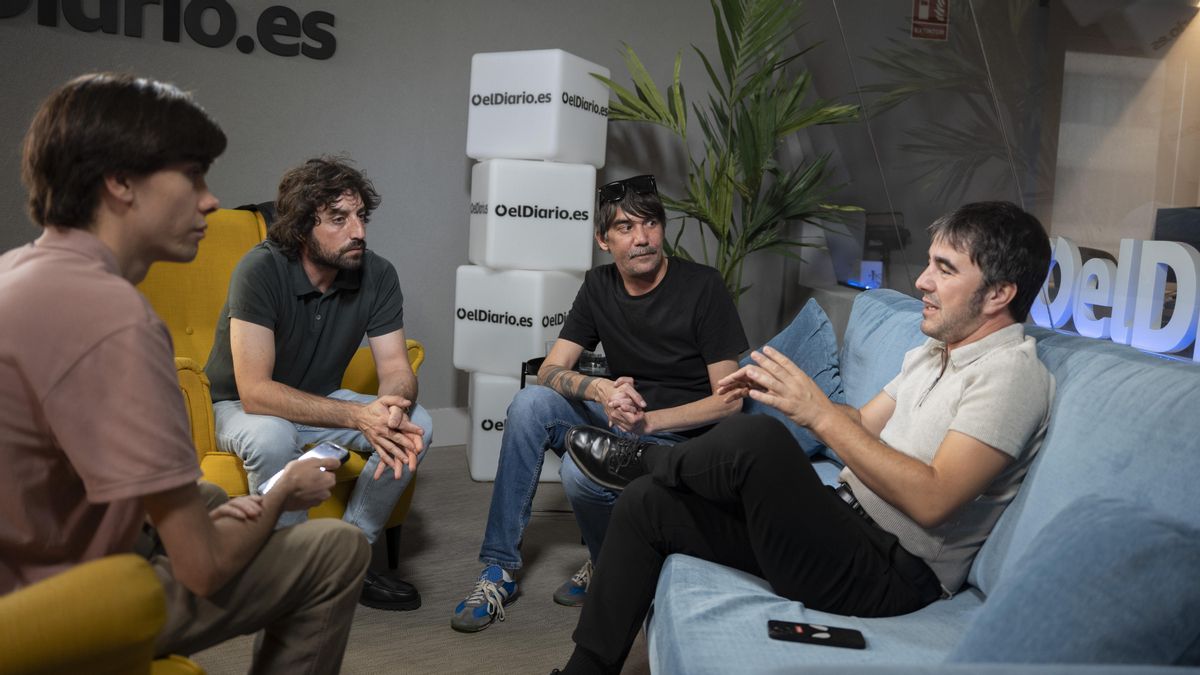 Lori Meyers, durante su entrevista en la redacción de elDiario.es