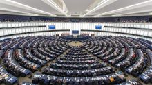 Una sesión en el Parlamento Europeo, en Estrasburgo, Francia.
