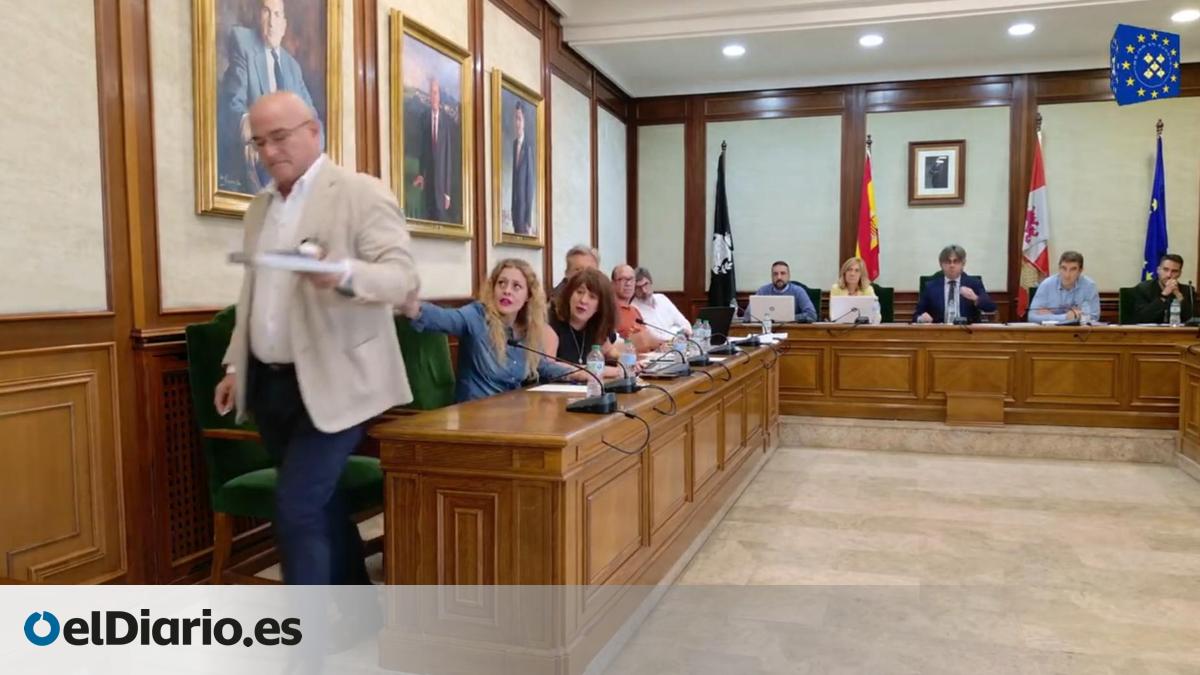 El alcalde del PP en Béjar pide que la Policía expulse del pleno a un ...