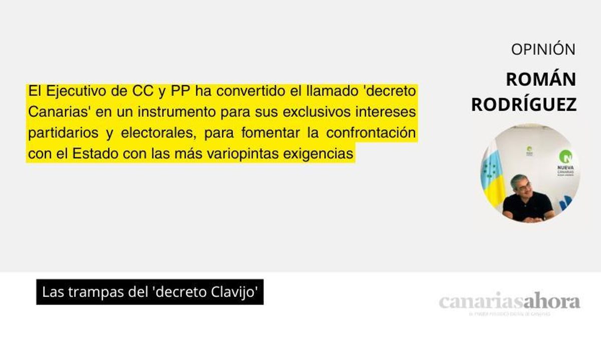 Las trampas del 'decreto Clavijo'