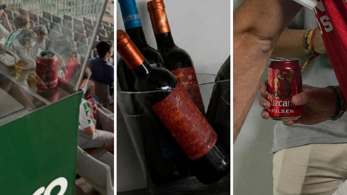 Alcohol en el estadio El Arcángel