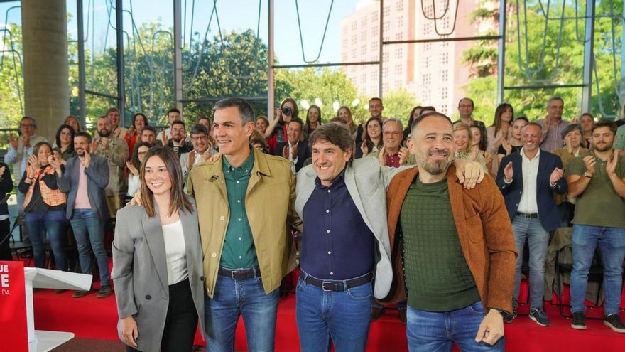 Candidata alava aroa jilete presidente gobierno pedro sanchez candidato Eneko Andueza