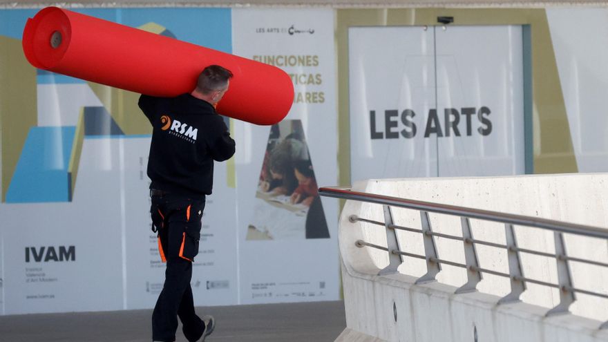 Valencia ultima todos los detalles para acoger este sábado la gala de los Premios Goya en el Palau de Les Arts