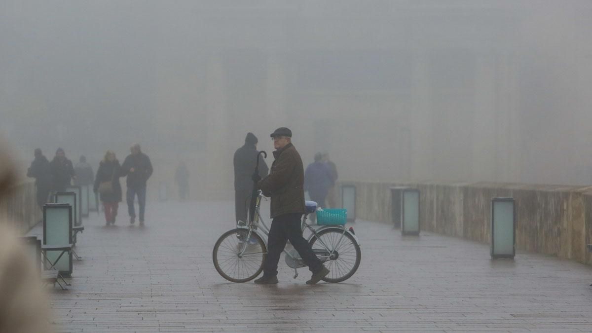 Mañana de niebla en Córdoba
